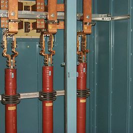 Termografering af højspændings skinner